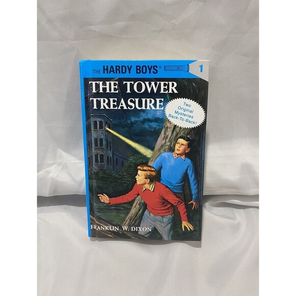 The Hardy Boys Volume 1 and 2 Back to Back 1987 Hardcover Double Book Edition - Picture 2 of 11